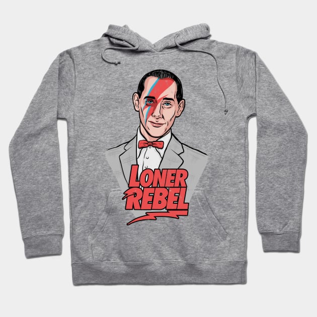 Loner Rebel Hoodie by harebrained